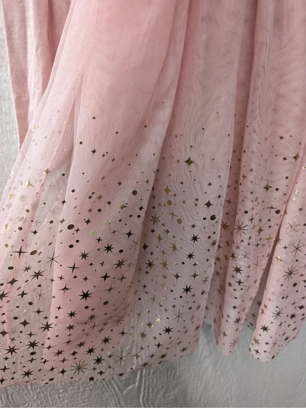 Hanna Andersson Pink Tulle Party Dress Fairy Princess Twirl Girl's Size 12 150cm